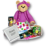 Belly Bear Scrapbooker<br>Personalized Ornament