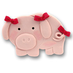 Pig Handmade Personalized Christmas Ornament