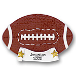 Football<br>Personalized Ornament