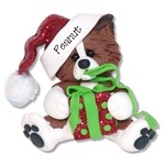 CUSTOM Puppy Dog Ornament from Photo