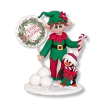 Edwin the Elf Christmas Figurine