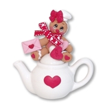 Valentine Gingy on Ceramic Teapot