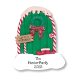 Christmas Door Personalized Home Ornament