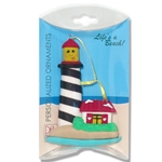 Larry Lighthouse Personalized Ornament in Custom Gift Box