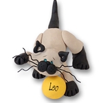 "Leo" Siamese Kitty<br>Cat Personalized Ornament