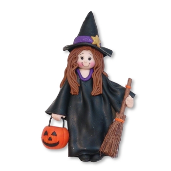 Halloween Witch Handmade Personalized Ornament