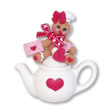 Valentine Gingy on Ceramic Teapot