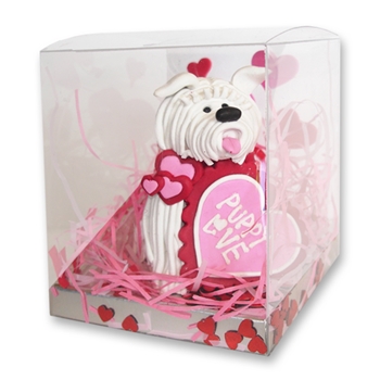 Valentine Puppy Love Dog Figurine in Gift Box -2